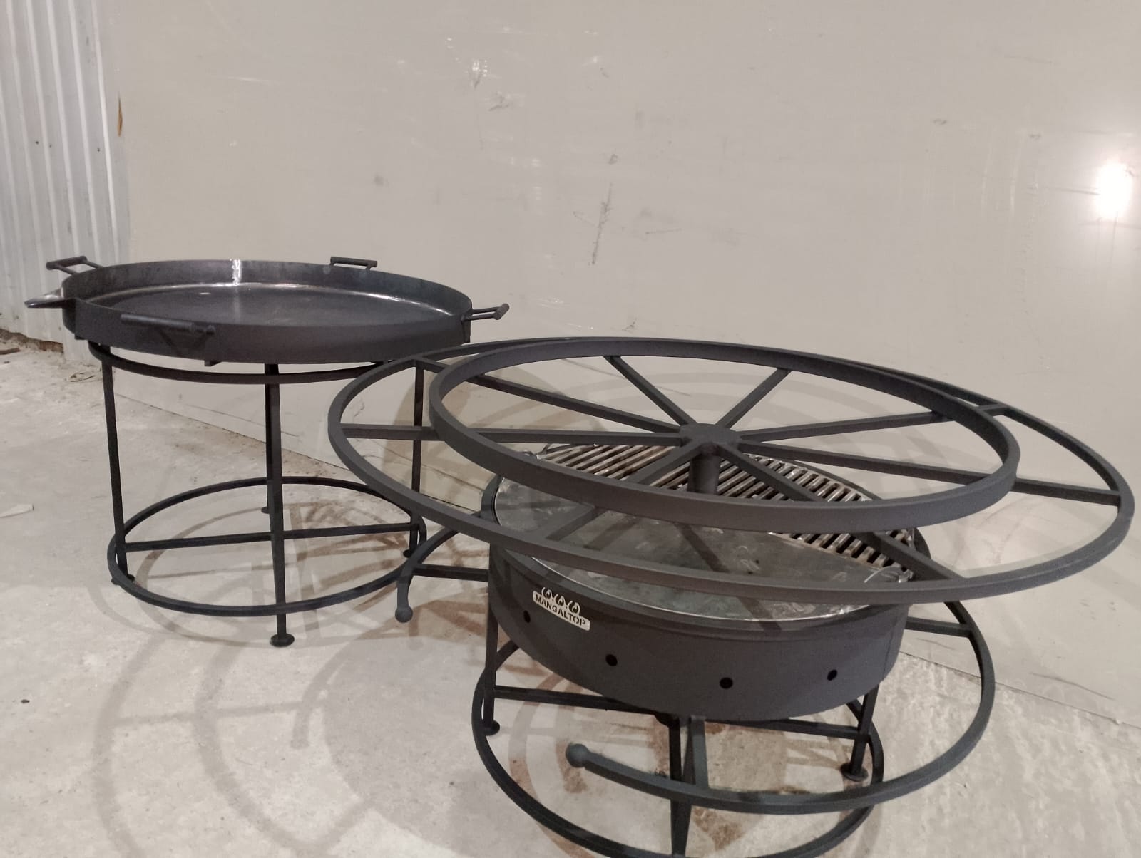 картинка Татарская Сковорода с решеткой гриль Д-1500мм от магазина Мангалторг