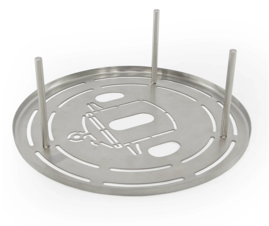 картинка Фальшдно для автоклава с ножками от магазина Мангалторг