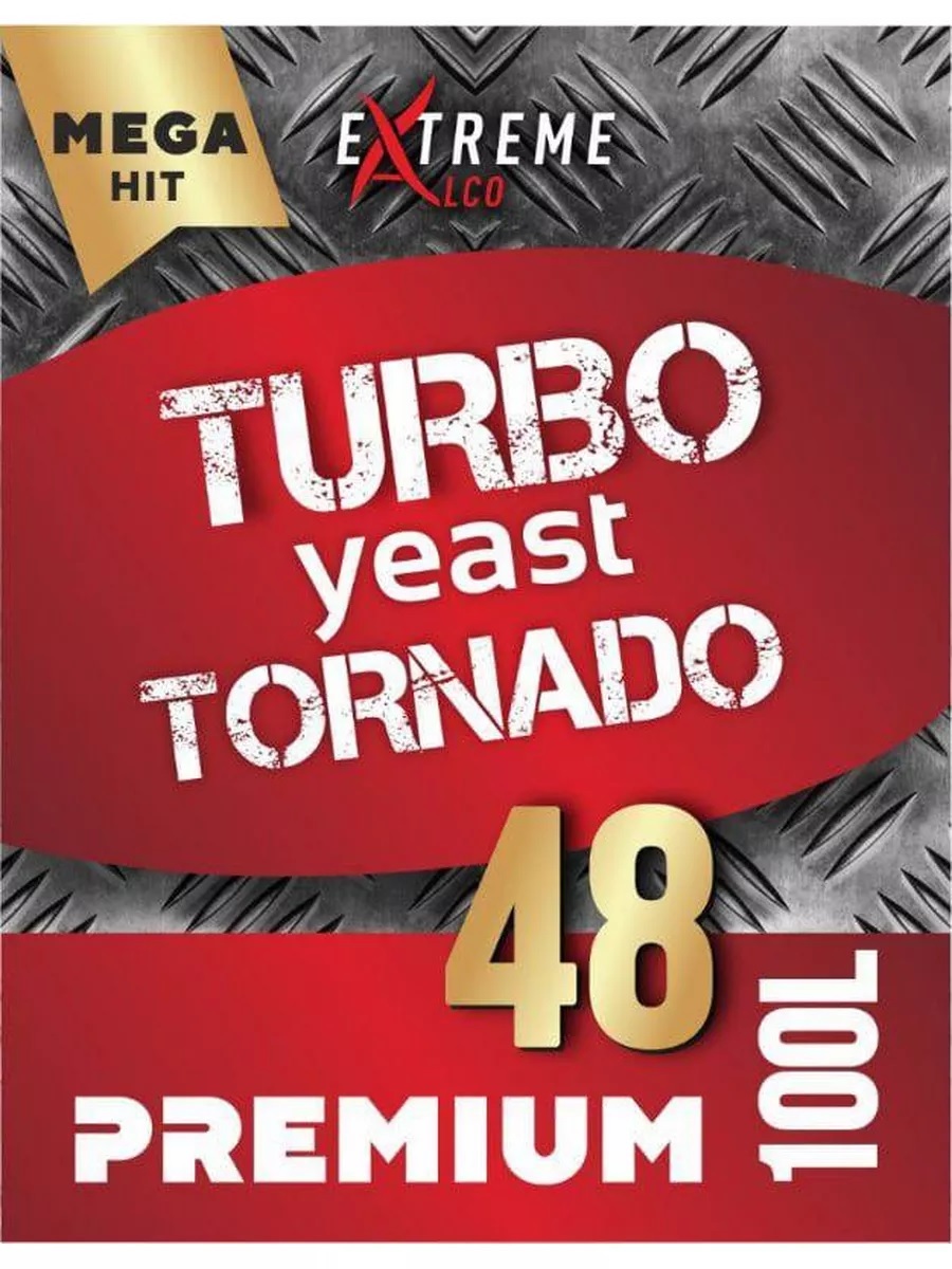 картинка Турбо Дрожжи "Премиум Торнадо 48, 100л" (Turbo Yeast Tornado Premium 48, 100L) Новосибирск от магазина Мангалторг