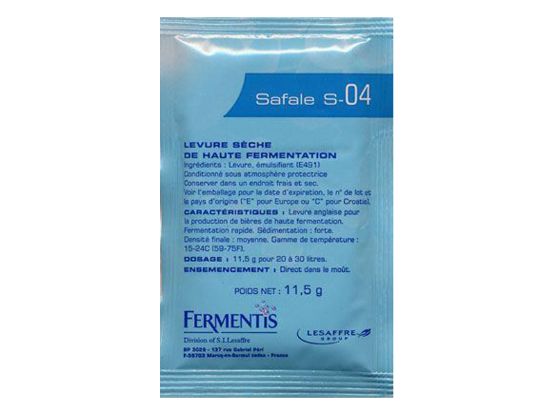 картинка Дрожжи Ферментис Сафале С-04 (Fermentis Safale S- 04) 11 гр от магазина Мангалторг
