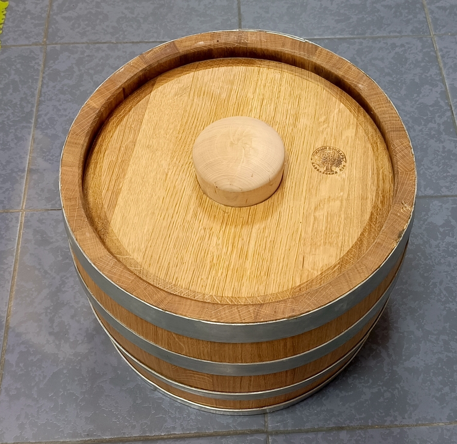 картинка Бочка 20л, с большой пробкой (термо реформинг) от магазина Мангалторг