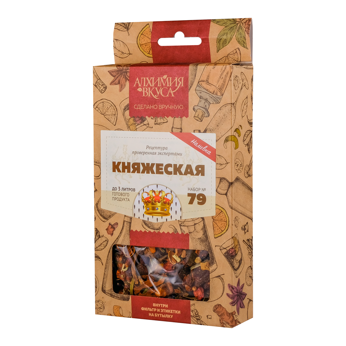 картинка Н-р трав д/настоек "Княжеская" (Алх. вкус) от магазина Мангалторг