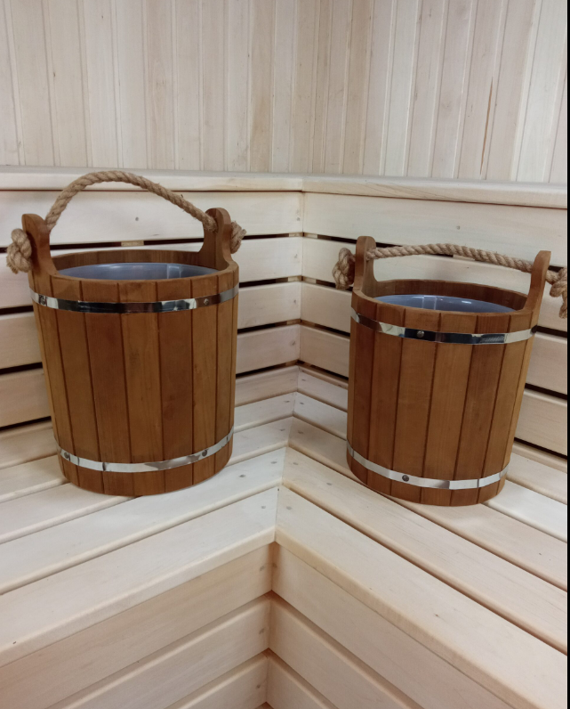 картинка Ведро, С пластиковой вставкой 13л. (из термолипы) от магазина Мангалторг