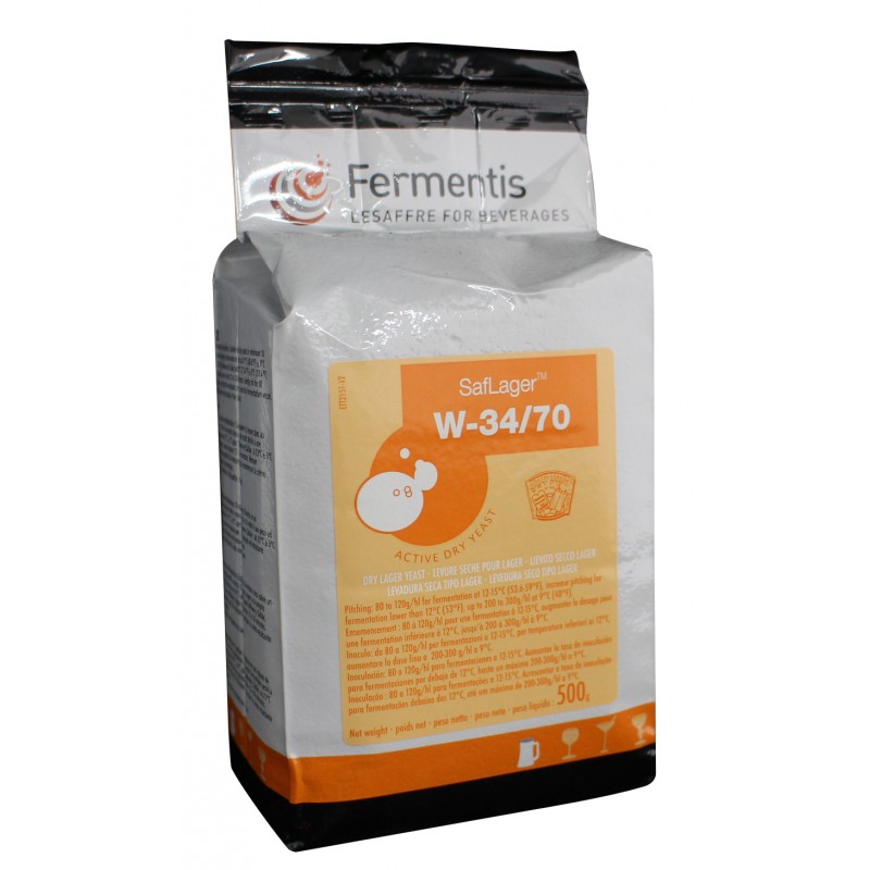картинка Пивные дрожжи Ферментис СафЛагер (Fermentis Saflager W-34/70), 500 гр. от магазина Мангалторг