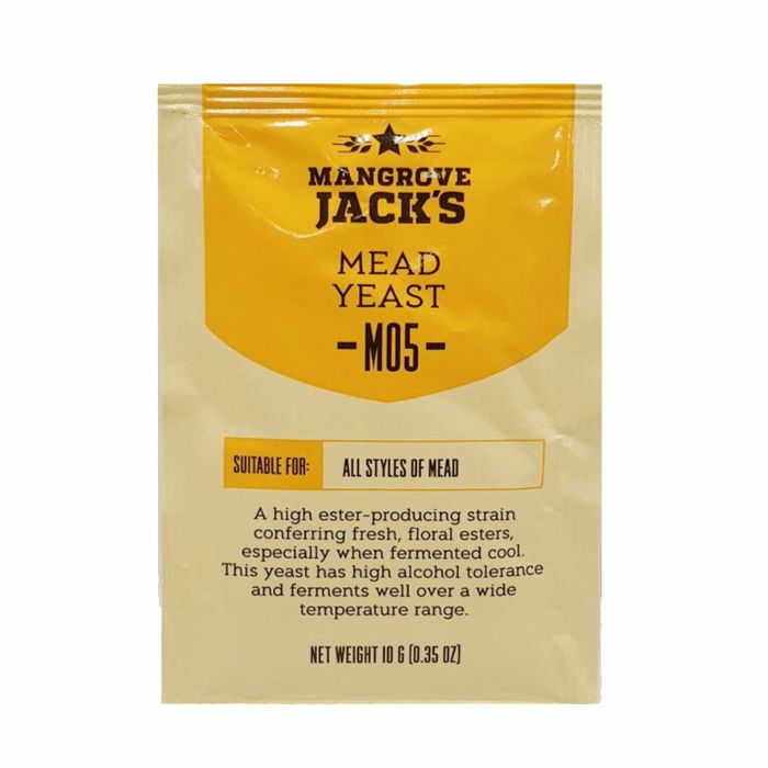 картинка Дрожжи для медовухи Мангрув Джек "Мед М05"(Mangrove Jack's "Mead M05") 10 г от магазина Мангалторг