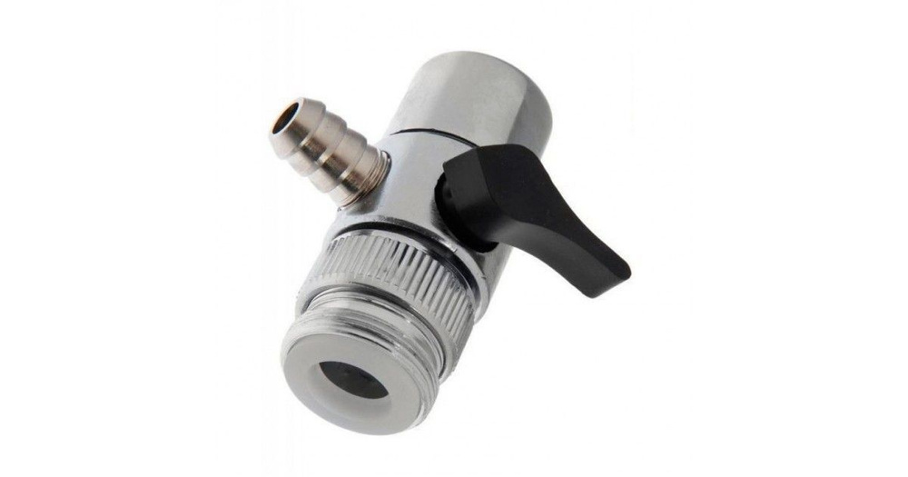 картинка Дивертор на кран 8 мм, нерж. сталь от магазина Мангалторг