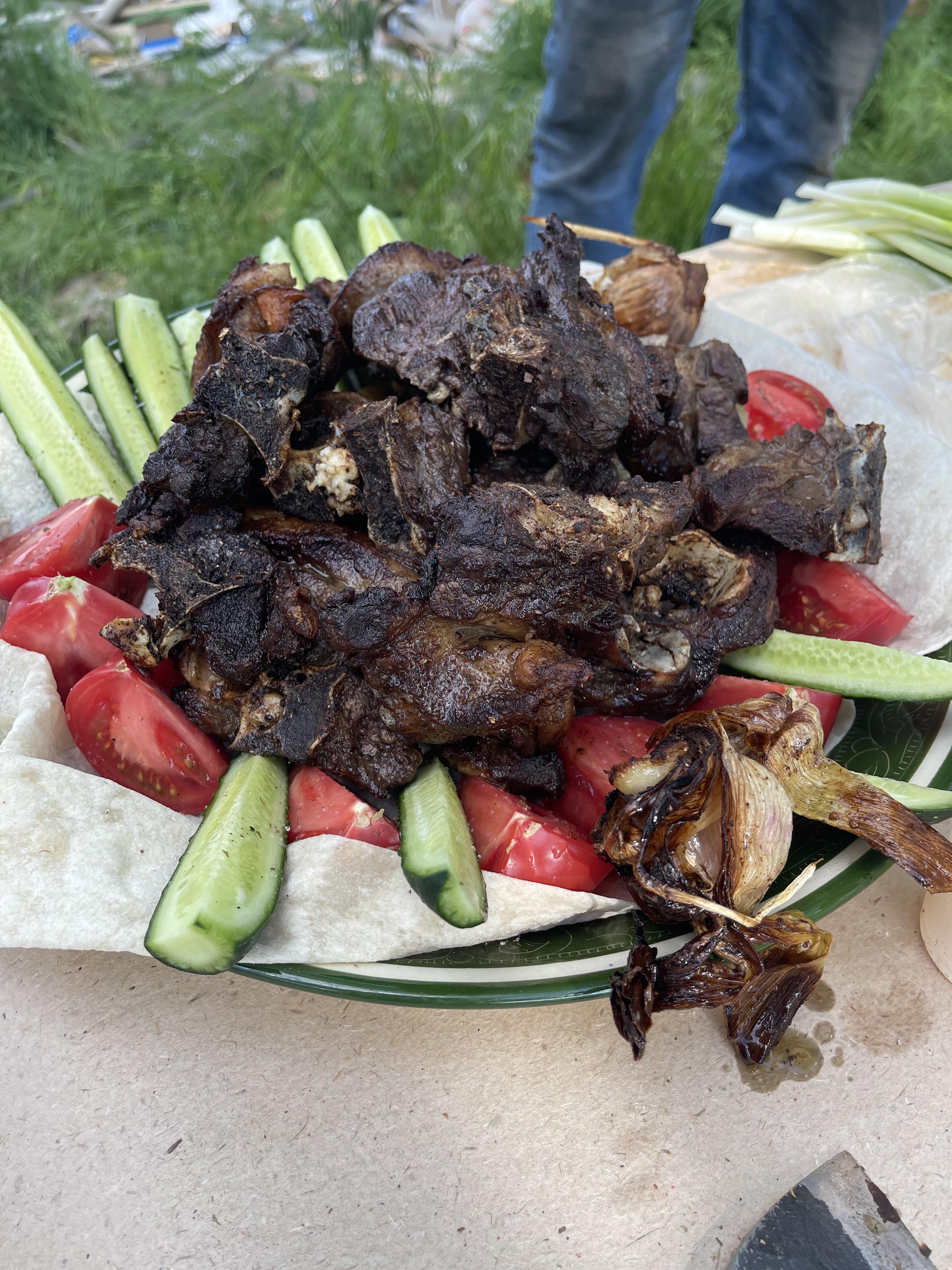 картинка Сковорода из диска Бороны с подставкой для костра от магазина Мангалторг