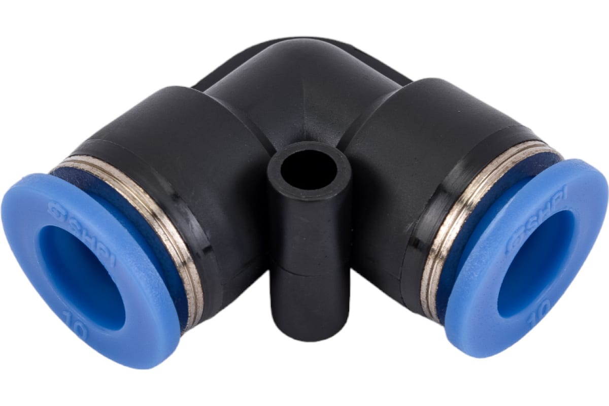 картинка Фитинг угловой, 10мм-10мм от магазина Мангалторг