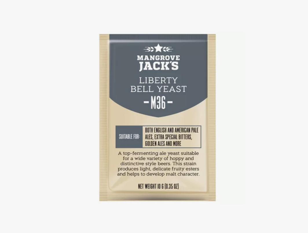 картинка Пивные дрожжи Мангрув Джек "Эль Колокол Свободы" (Mangrove Jack Liberty Bell Ale) M 36, 10гр от магазина Мангалторг