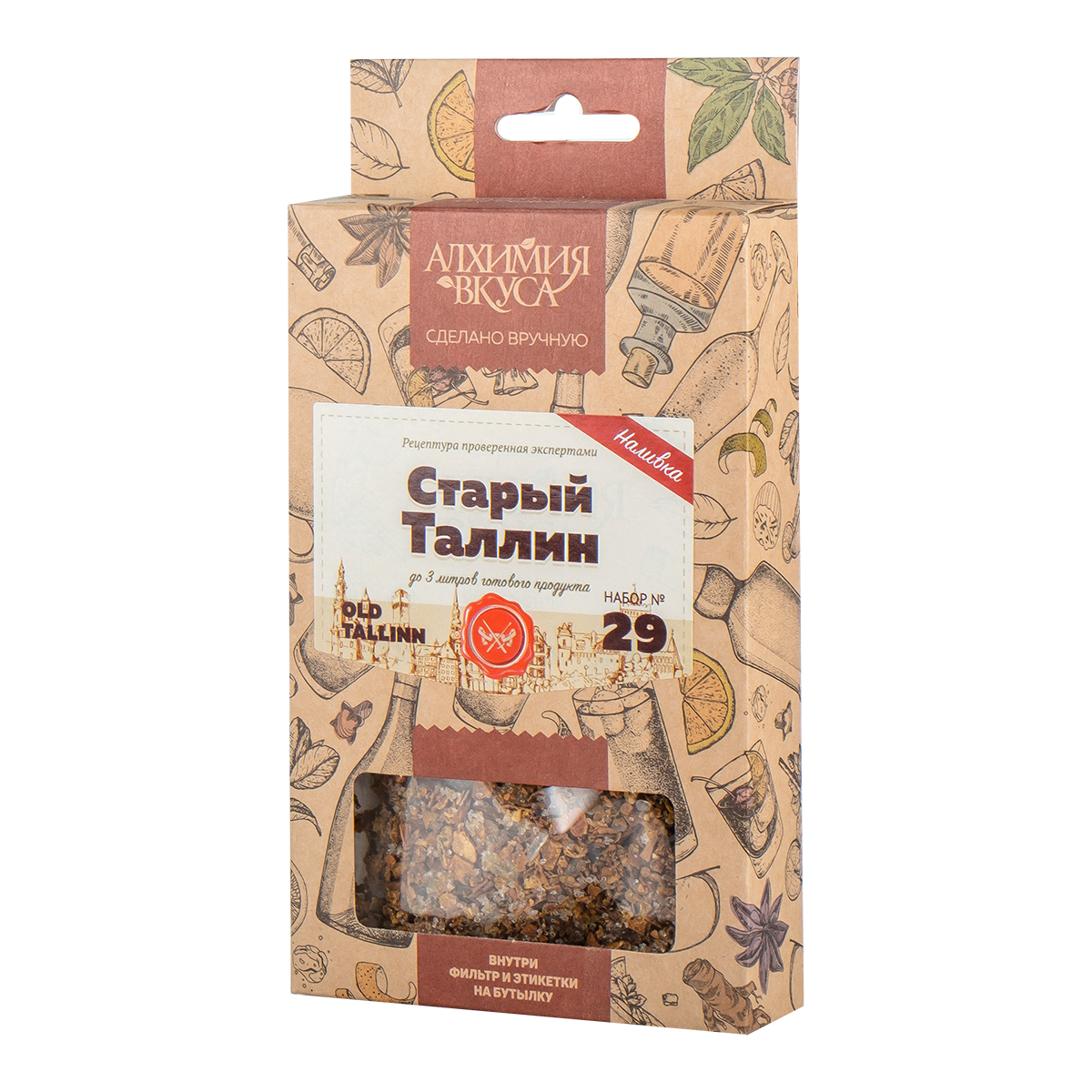 картинка Н-р трав и специй "Старый Таллин" (Алх.вкус) от магазина Мангалторг