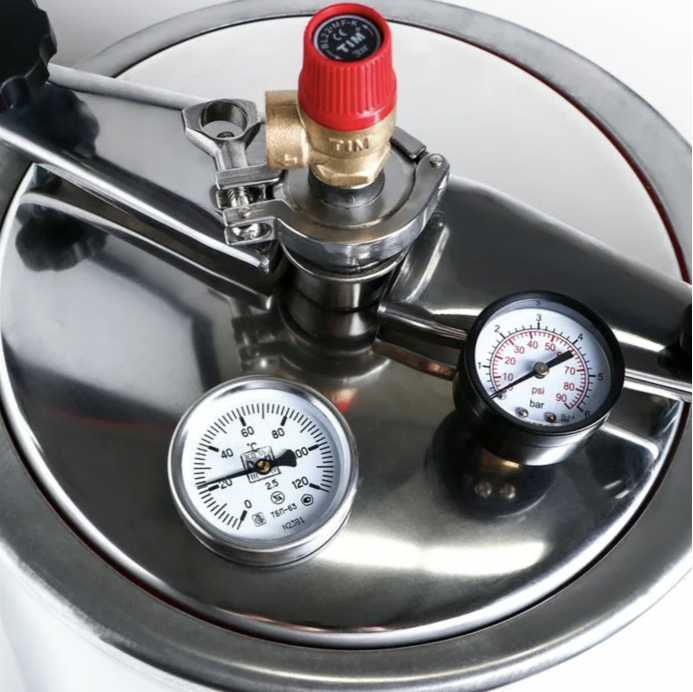 картинка Автоклав Малиновка 3в1, 3 версия 35 л от магазина Мангалторг