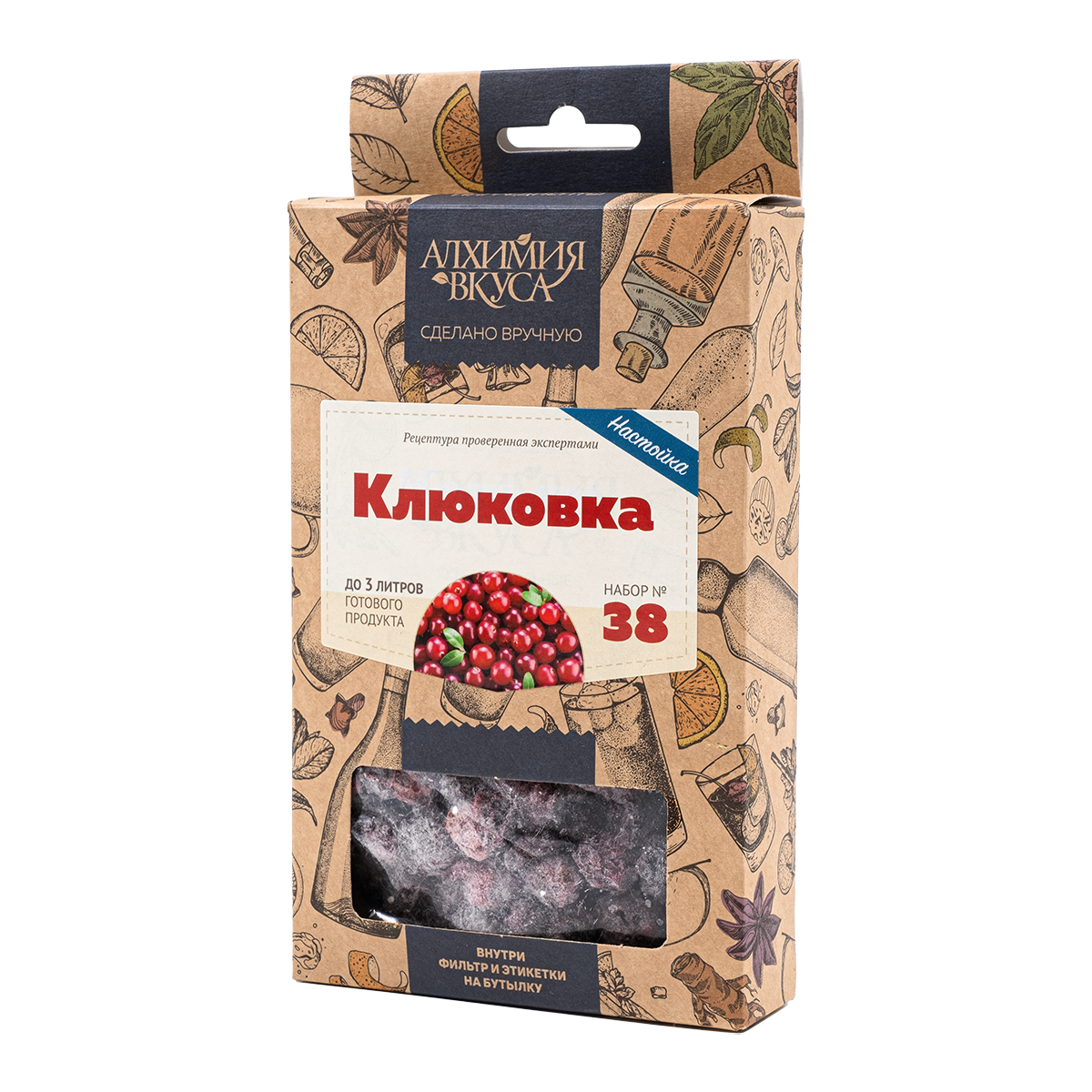 картинка Н-р трав и специй "Клюковка" (Алх.вкус) от магазина Мангалторг