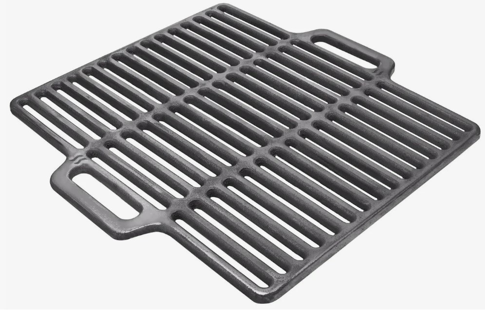 картинка Решетка гриль чугунная прямоугольная 450*470*10мм. от магазина Мангалторг