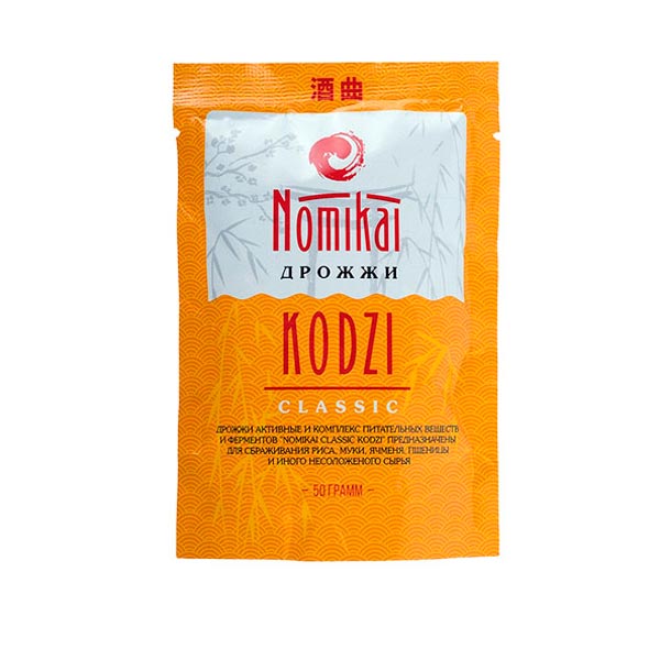 картинка Спиртовые дрожжи Кодзи "Номикай Классик" (Nomikai CLASSIC) 50гр от магазина Мангалторг