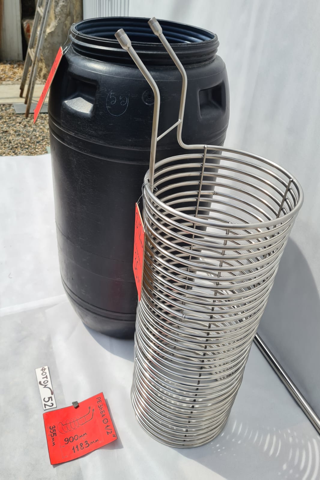 картинка Чиллер погружной № 55, 12мм, 30м. от магазина Мангалторг