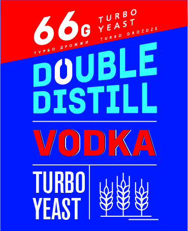 картинка Спиртовые турбо дрожжи Дабл Дистл Водка (Double Distill Vodka) 66 гр от магазина Мангалторг