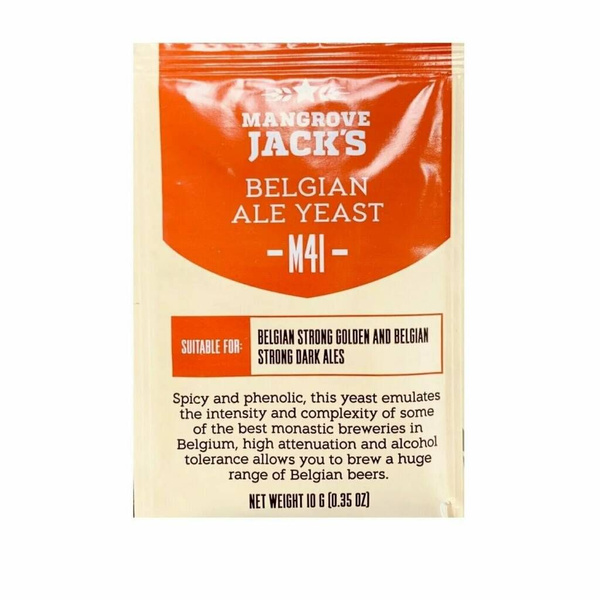картинка Пив.дрожжи Мангрув Джек " Бельгийский Эль М41" (Mangrove Jack's "Belgian Ale M41"), 10 г от магазина Мангалторг