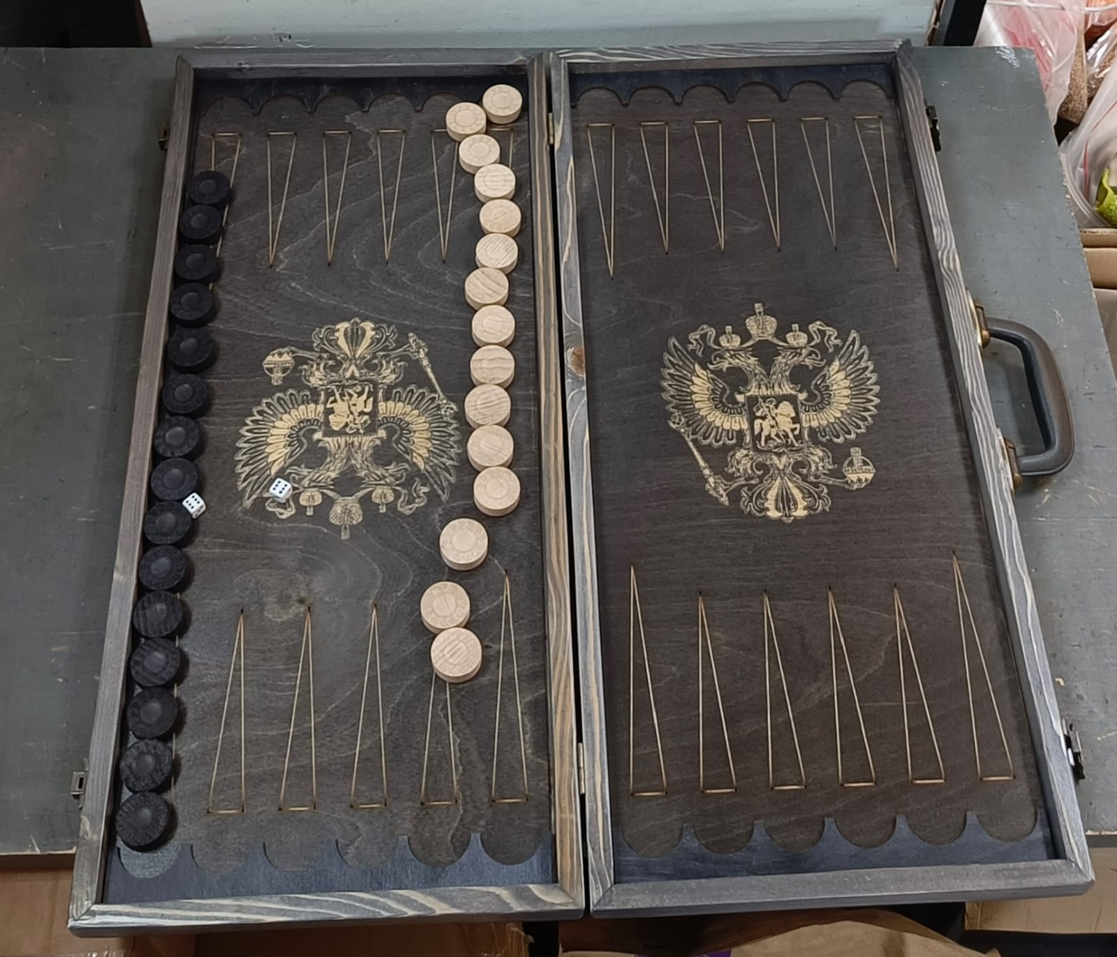 картинка Нарды Дерево от магазина Мангалторг