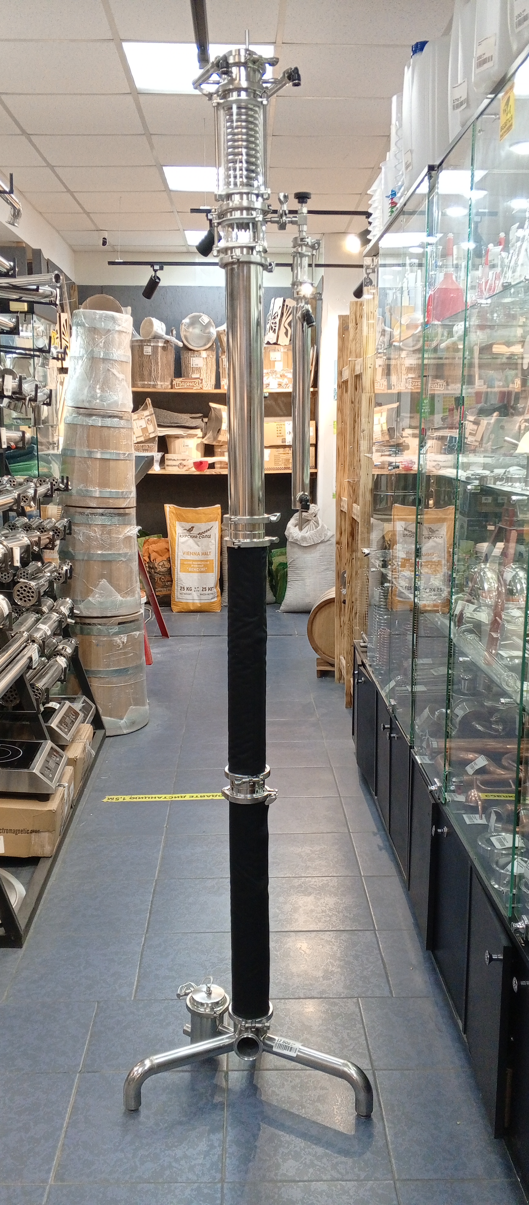 картинка Ректификационная колонна Мангалторг 3Д от магазина Мангалторг