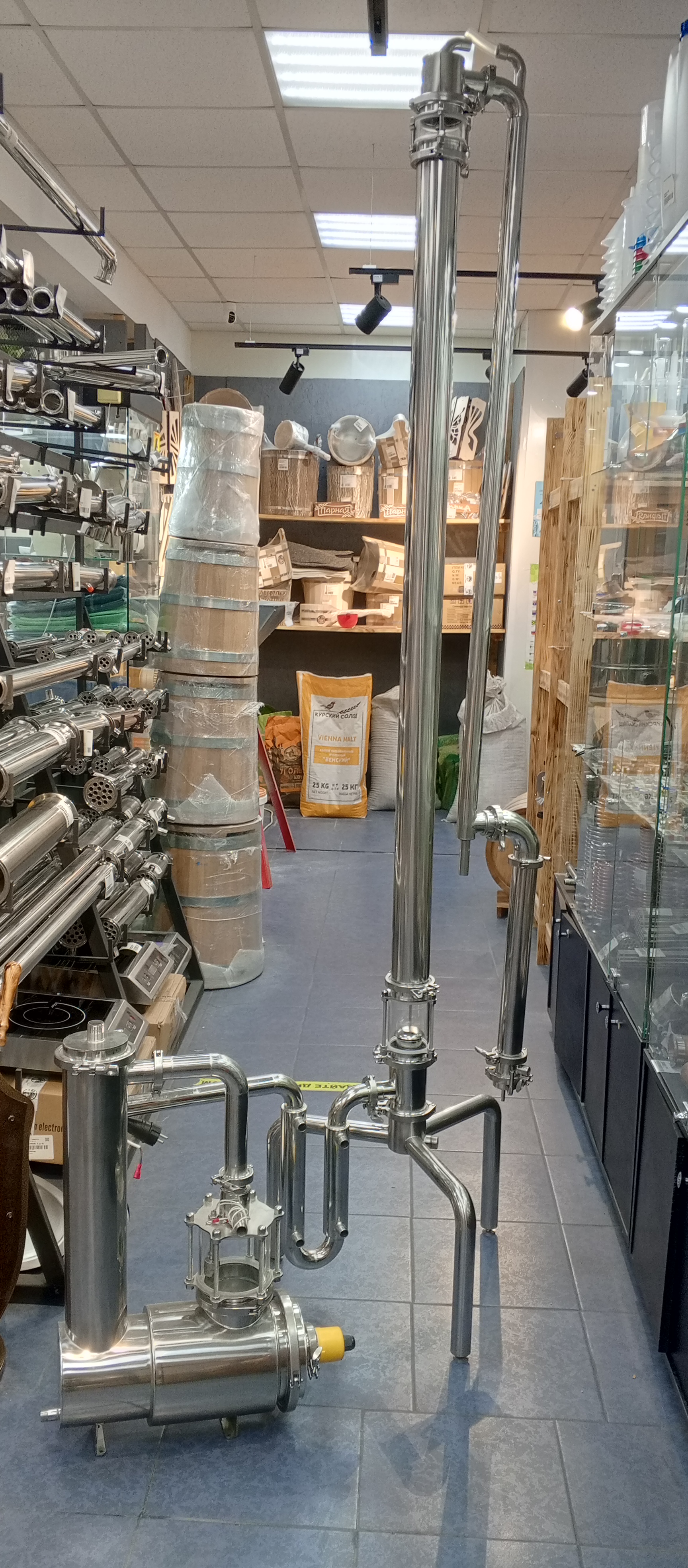 картинка Непрерывная бражная колонна Мангалторг от магазина Мангалторг