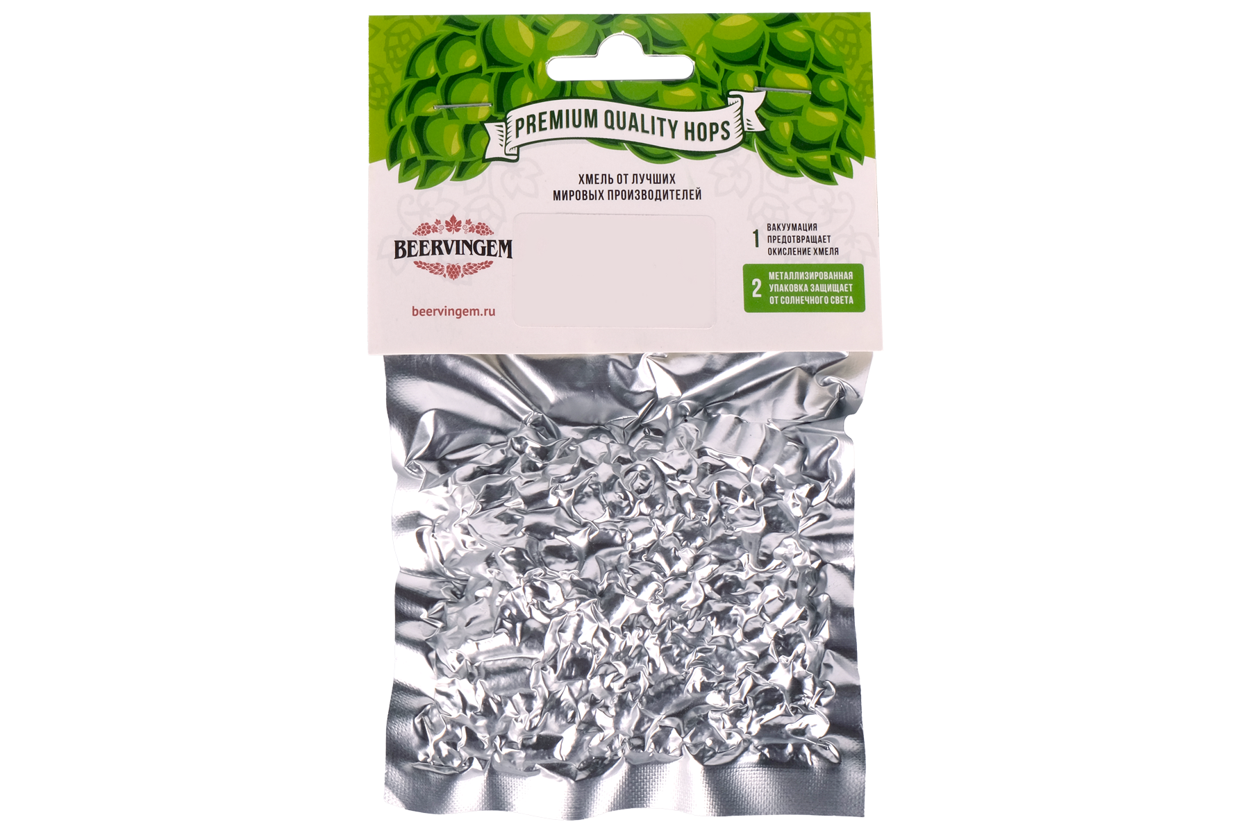 картинка Хмель Беервингем "Наггет" (Beervingem "Nugget") 50 г от магазина Мангалторг
