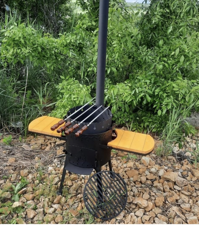 картинка Печь под казан 3в1 (под казан 12л) от магазина Мангалторг