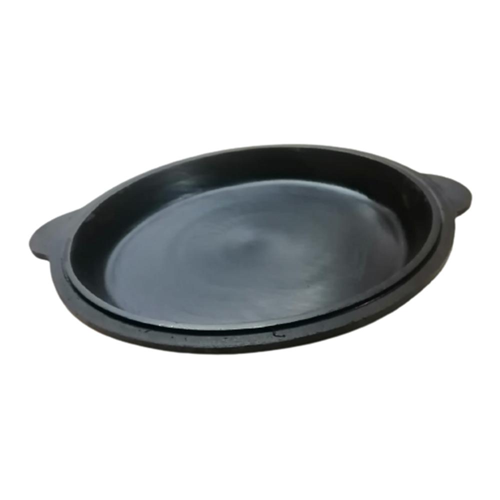 картинка Чугунная крышка-сковорода 10 л от магазина Мангалторг
