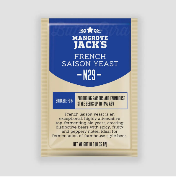 картинка Пив.дрожжи Мангрув Джек "Свежий Сайсон М29" (Mangrove Jack's "French Saison M29), 10 г от магазина Мангалторг