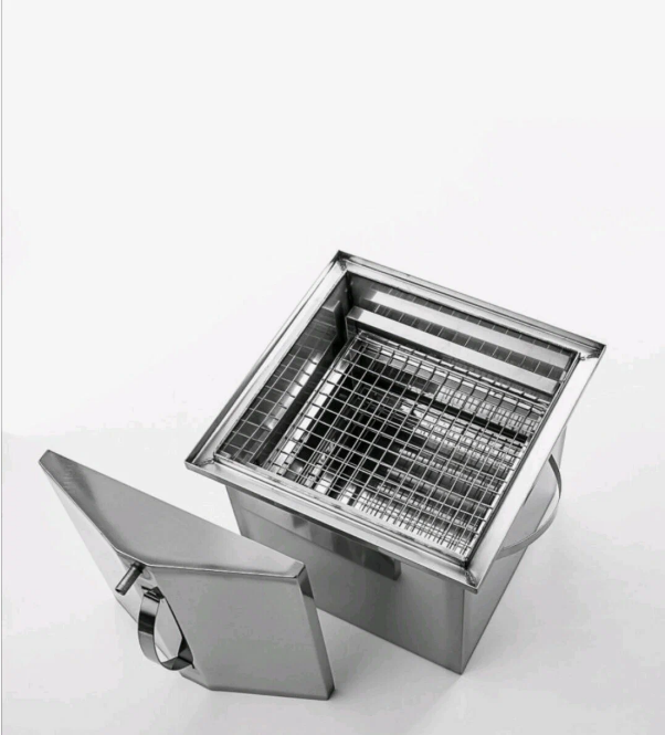 картинка Коптильня из нержавейки, 250×250×450мм. от магазина Мангалторг