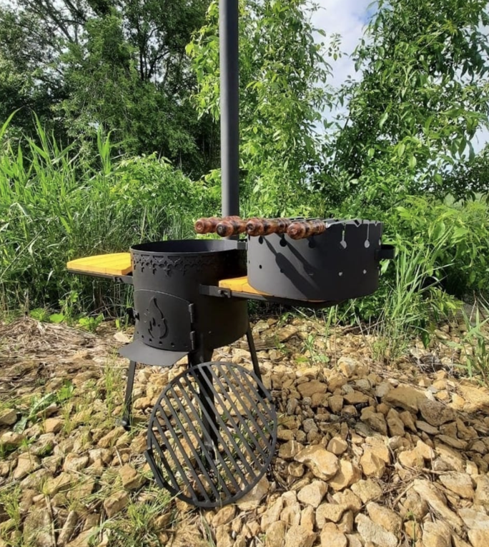 картинка Печь под казан 3в1 (под казан 16л) от магазина Мангалторг