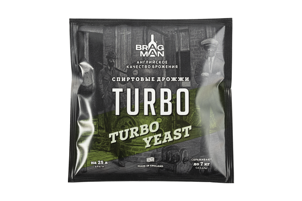 картинка Дрожжи Брагман Турбо (Bragman Turbo) 115гр от магазина Мангалторг