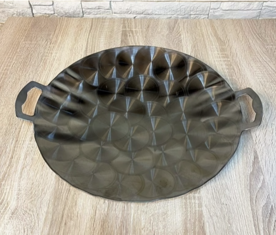 картинка Садж из нержавеющей стали 40 см от магазина Мангалторг