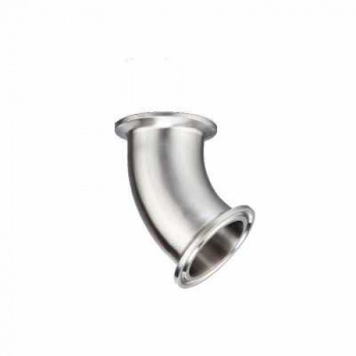 картинка Отвод 45 градусов, под кламп Д 1,5 от магазина Мангалторг