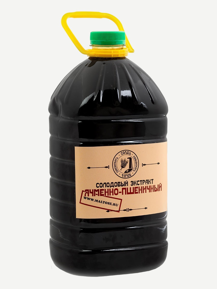 картинка Экстракт солод. "Ячменно-пшеничный" 5л. от магазина Мангалторг