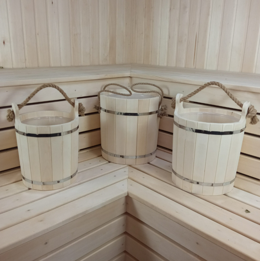 картинка Ведро, С пластиковой вставкой 18л. от магазина Мангалторг