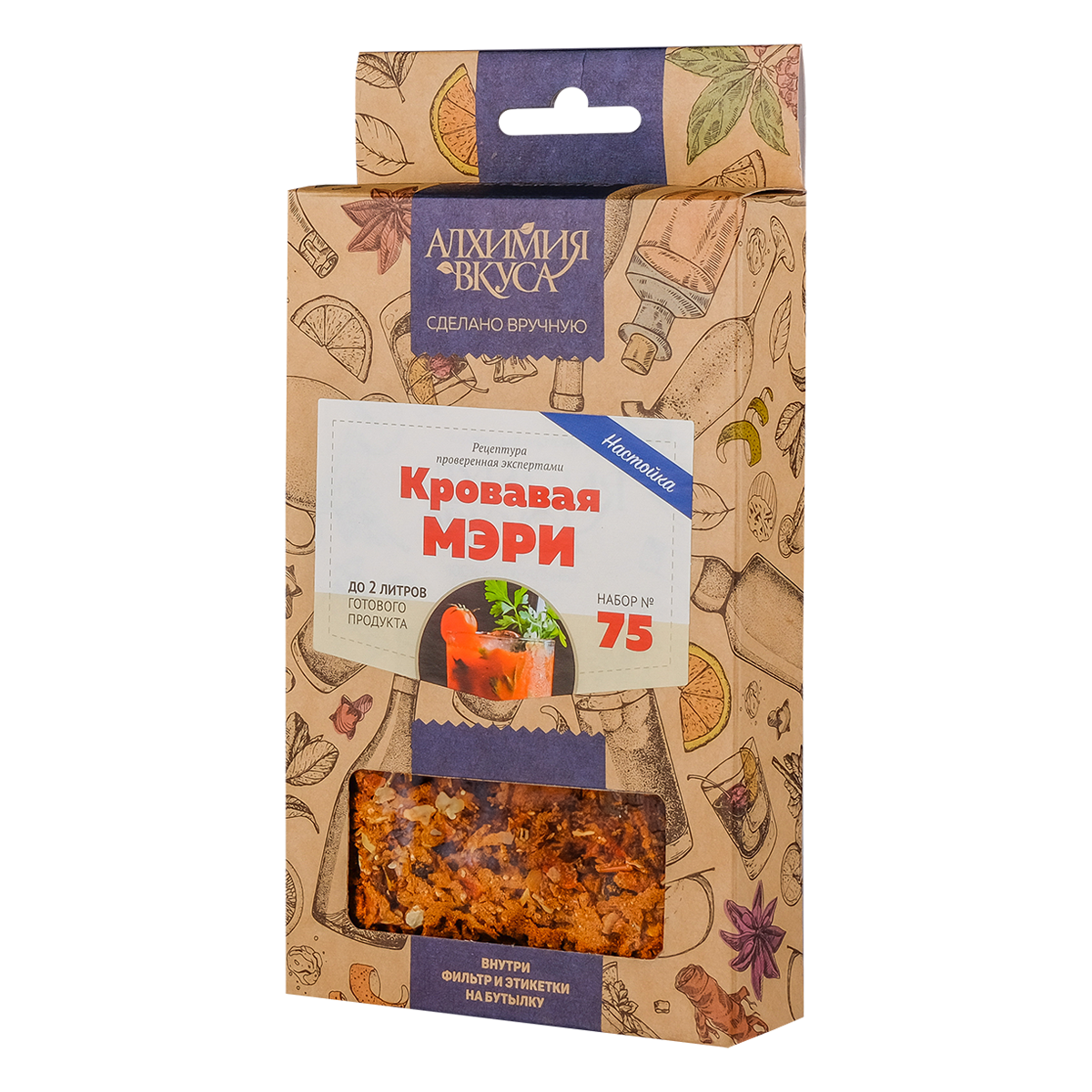 картинка Н-р трав и специй "кровавая Мэри" (Алх. вк) от магазина Мангалторг