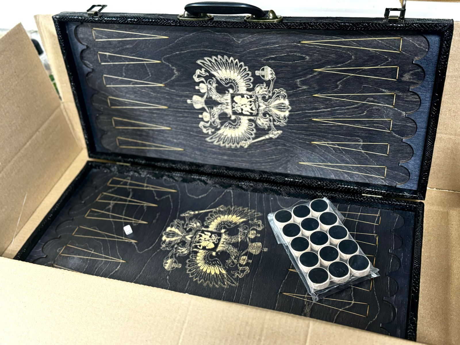 картинка Нарды Кожа от магазина Мангалторг