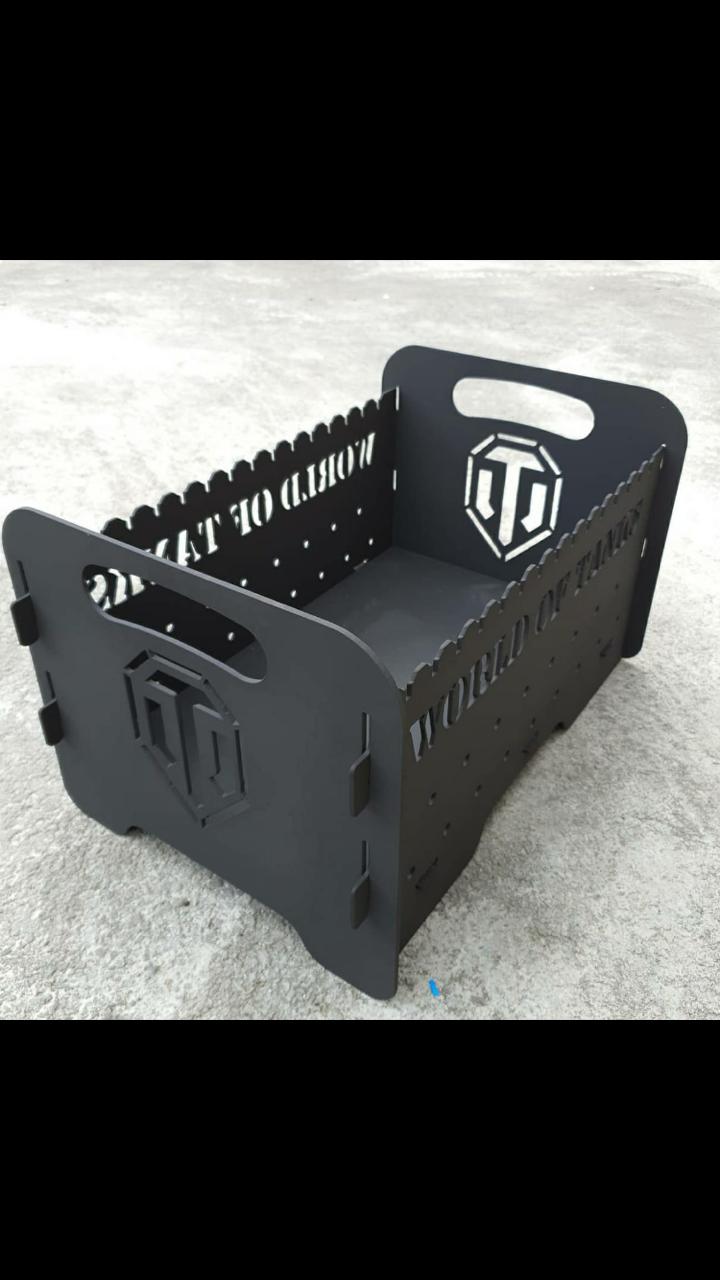 картинка Мангал разборный "Декор"  от магазина Мангалторг