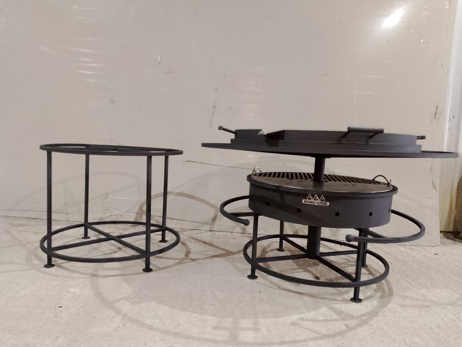 картинка Татарская Сковорода с решеткой гриль Д-600мм от магазина Мангалторг