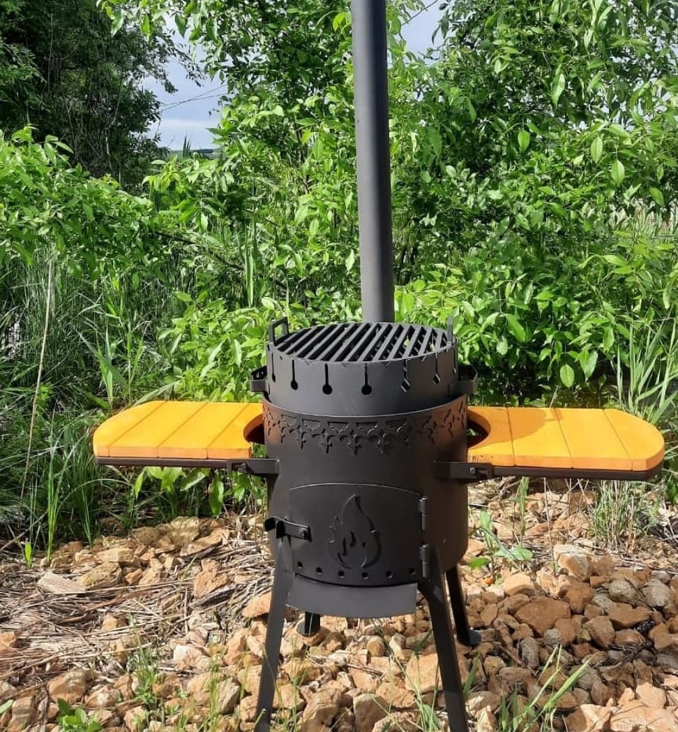 картинка Печь под казан 3в1 (под казан 8л) от магазина Мангалторг