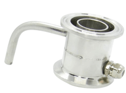 картинка Узел отбора для диоптра 2, с нипелем под термометр от магазина Мангалторг