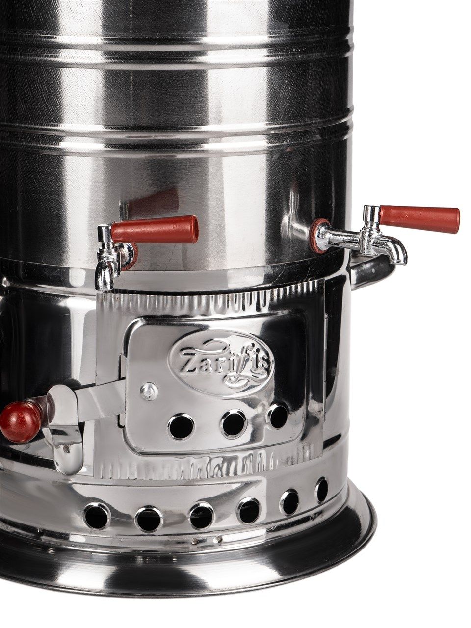 картинка Самовар турецкий Зафирис ZAFIRIS, 5л (два крана) от магазина Мангалторг