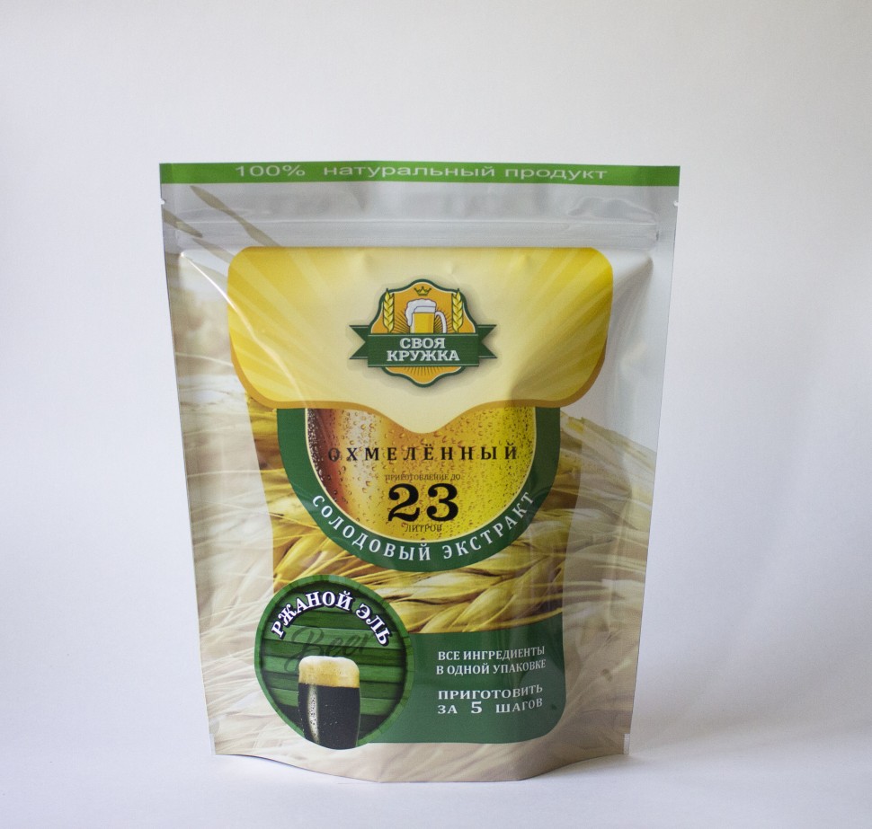 картинка Солодовый экстракт Своя Кружка "Ржаной эль", 2,1 кг от магазина Мангалторг