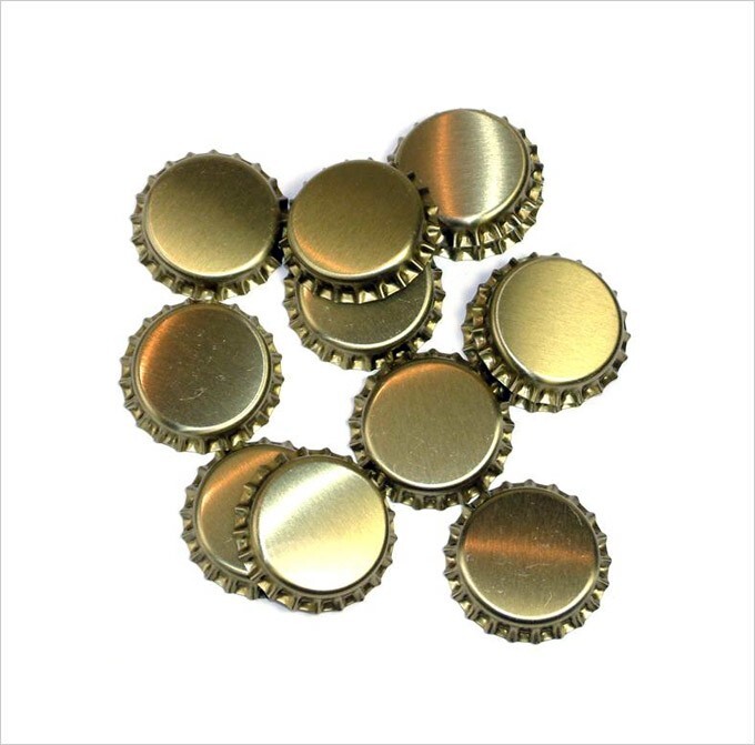 картинка Кроненпробки Хром 26 мм, 80 шт от магазина Мангалторг