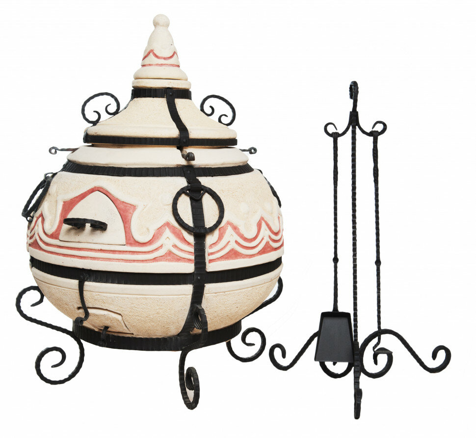 картинка Тандыр Восточный (в комплекте со стойкой) от магазина Мангалторг