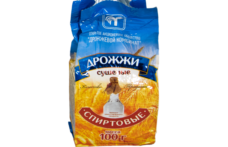 картинка Спиртовые дрожжи Дрожжевой комбинат, 100гр от магазина Мангалторг