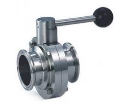 картинка Кран- бабочка под кламп 2Д от магазина Мангалторг