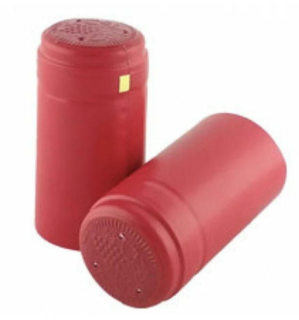 картинка Термоколпачек для винных бутылок 31x55, красный от магазина Мангалторг