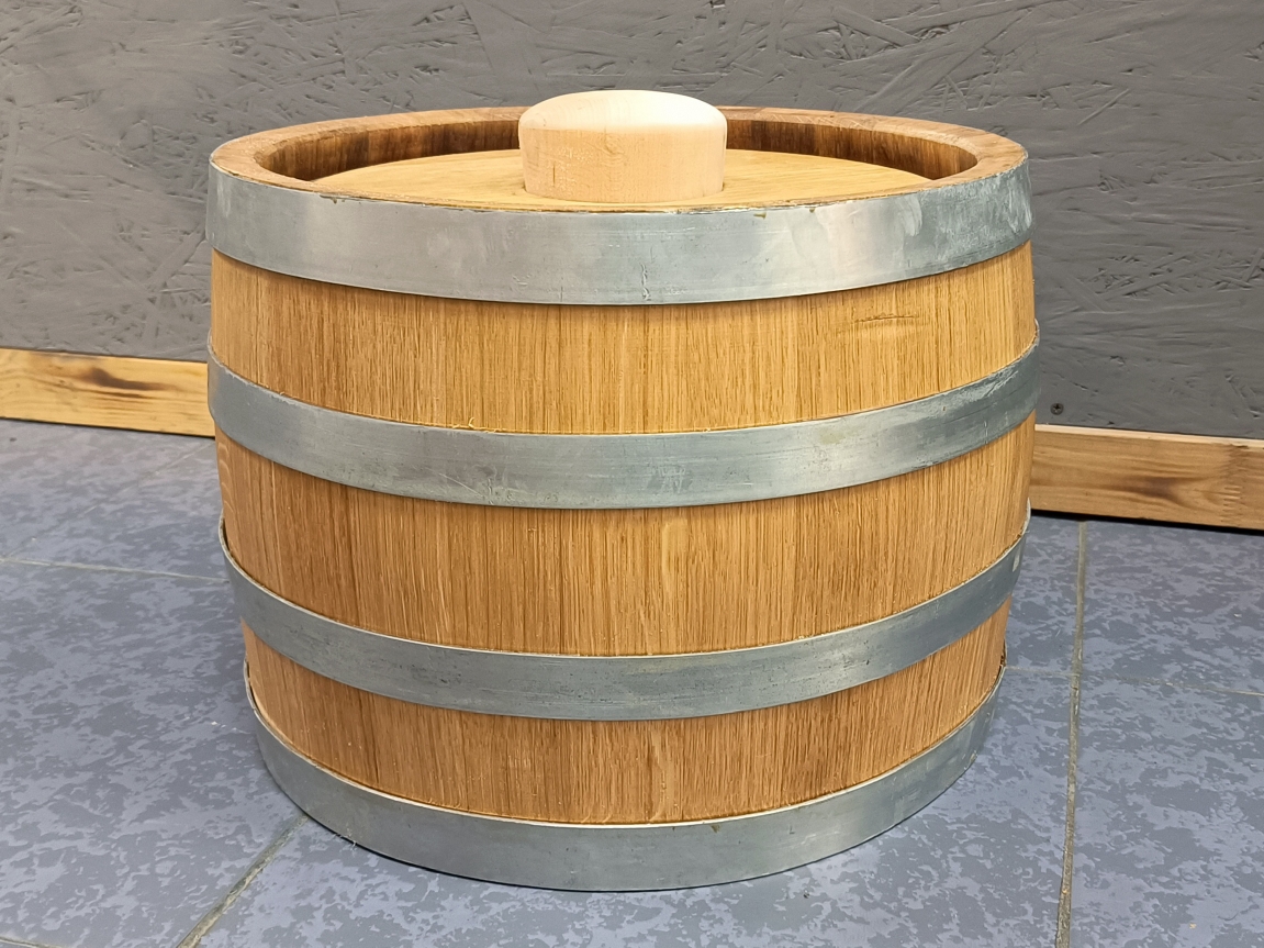 картинка Бочка 20л, с большой пробкой (термо реформинг) от магазина Мангалторг