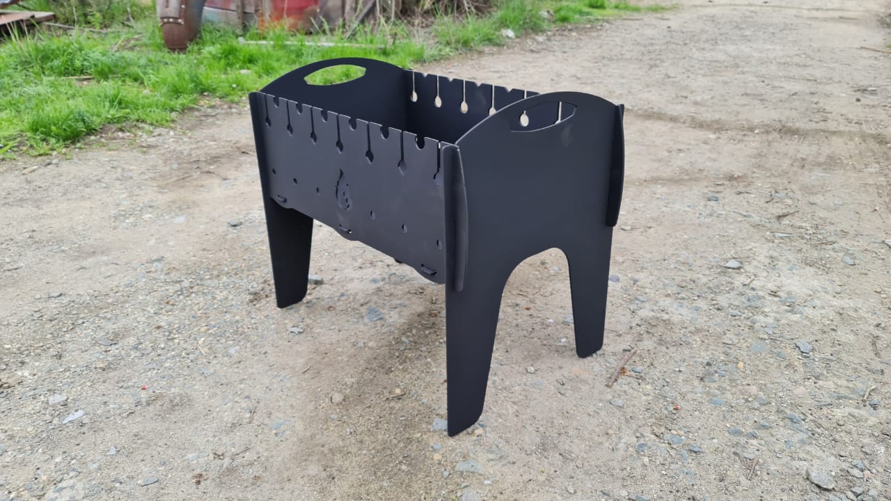 картинка Мангал разборный "Огонек" от магазина Мангалторг